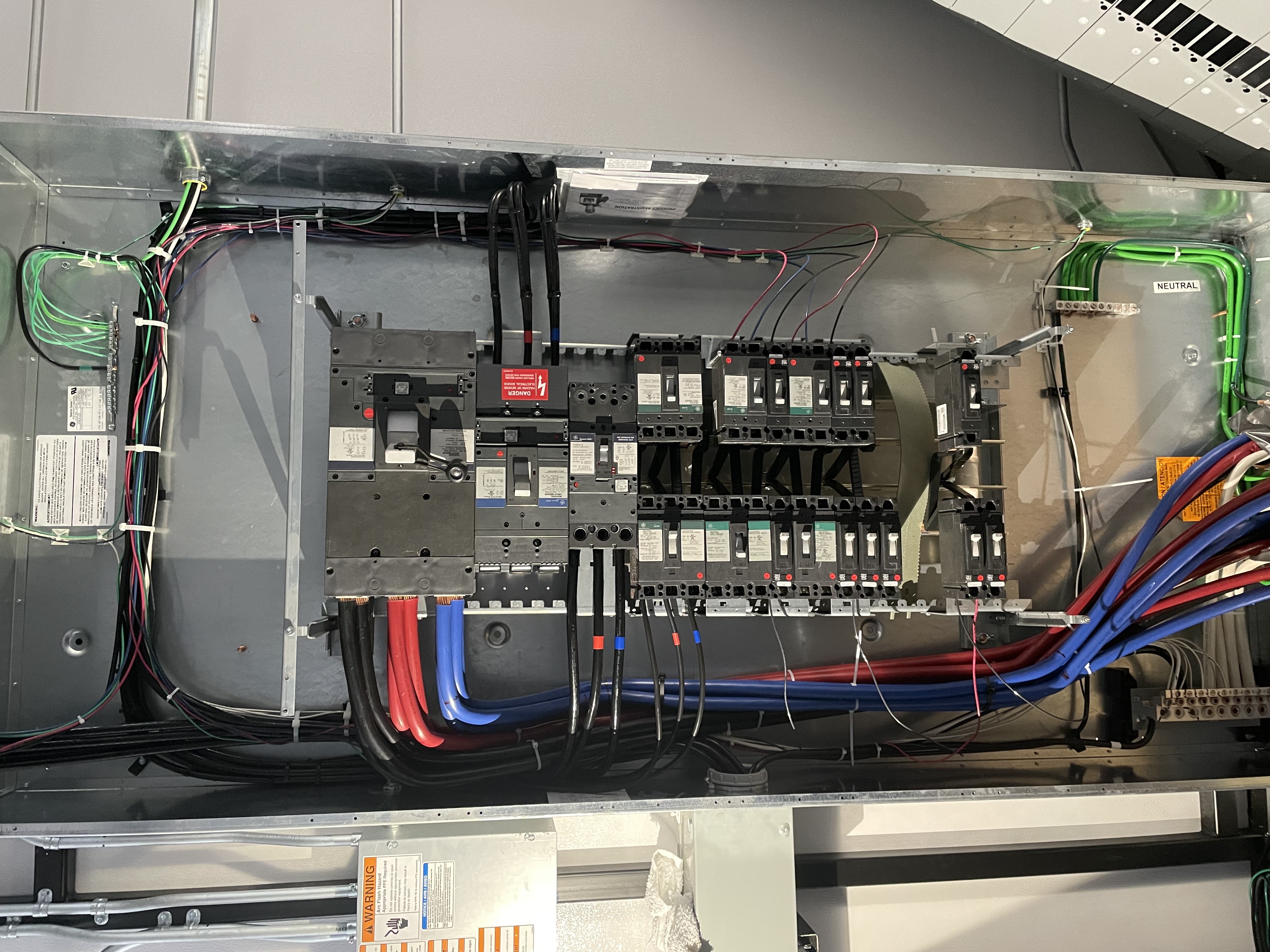 Commercial panel installation Connecticut